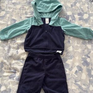 Carter's Teal and Navy Hooded Jacket